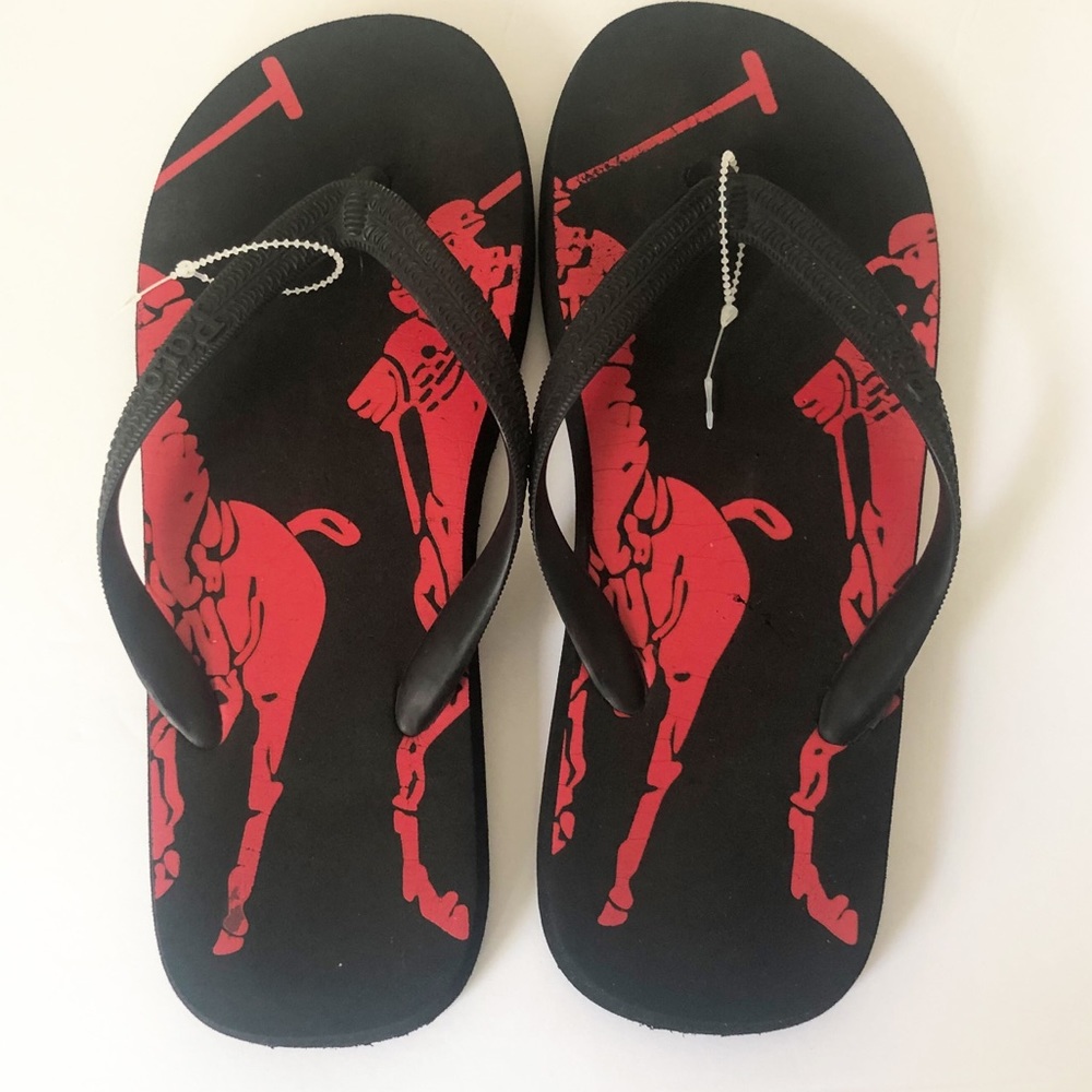 POLO RALPH LAUREN rare flip-flops New without tags
